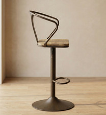 Adjustable Seat Bar Stool