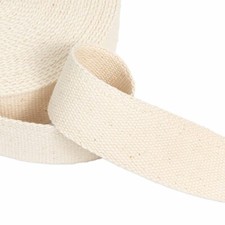 25mm Heavy Duty Cotton Webbing 100% Cotton 1 Inch Wide Sewing Bag Straps Tapes