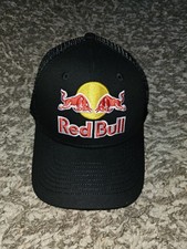 Black Trucker Style Red Bull