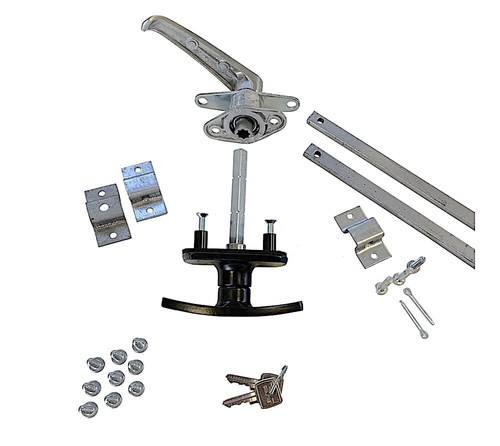 Garage door security lock - security, bar