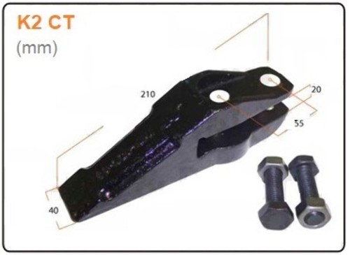 Bucket tooth nuts bolts - c/w,