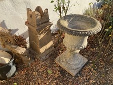 heavy stone garden vintage