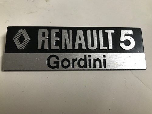 Renault gordini rear tail - renault,