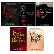 Vampire Chronicles Series 5 Books Collection Set by Anne Rice Vampire Lestat