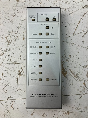 Used luxman remote - used,