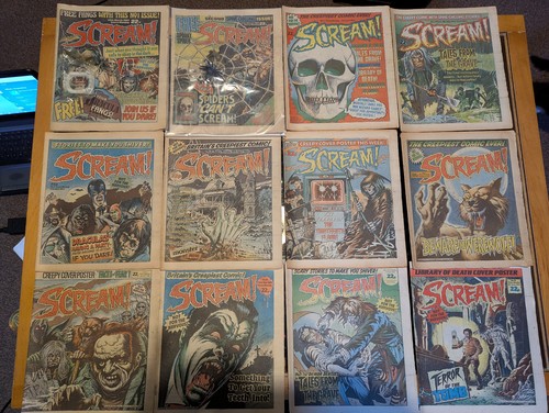 Scream comic 1984 full - uk, set