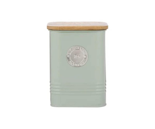 Mint tea canister - mint,