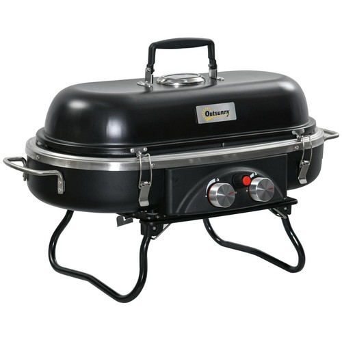 Foldable burner gas bbq - foldable,