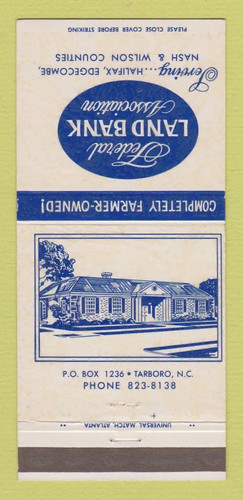 Matchbook cover federal - matchbook,