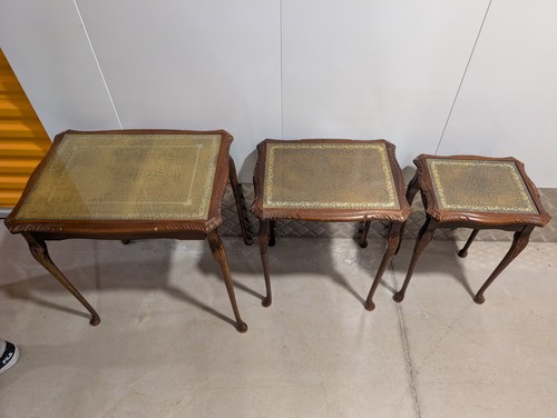 Vintage nest tables - 3,
