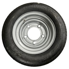 195/60R12C 104/102N Trailer Tyre on 5 Stud 6.5" PCD Rim to suit Ifor Williams