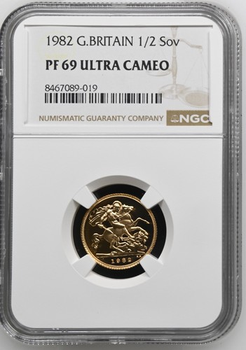 1982 gold proof half - 1982,