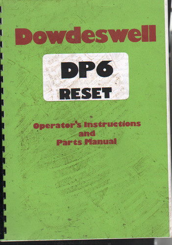 Dowdeswell dp6 plough - "dp6, plough"