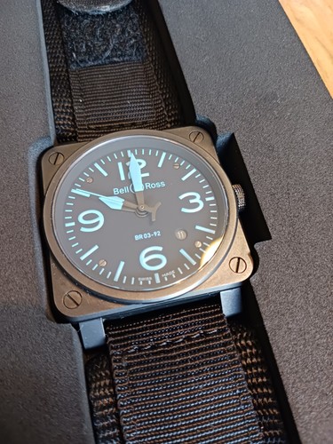 Bell ross br03 92 - &, br03-92-s