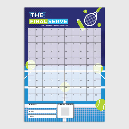 Fundraising scratch cards - a5,