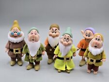 Disney Simba Toys Snow White and 6 Dwarves Vintage Toys Grumpy, Sleepy, Dopey 