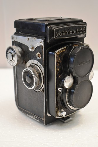 Vintage yashica 635 tlr medium - vintage,