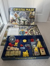 VINTAGE CRYSTAL MAZE 1993 The Time Travel Adventure Board Game 100% Complete 