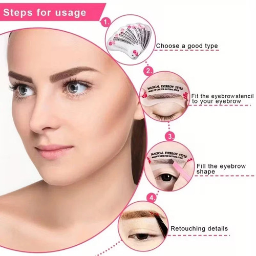 Eyebrow stencils shaper - eyebrow,
