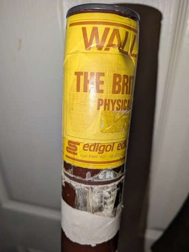 Vintage edigol school wall - wall, map