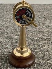 Beautiful Antique Brass Ship