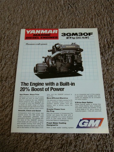 Yanmar marine diesel - marine, engine