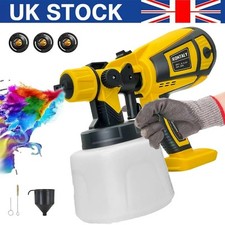 Cordless Paint Sprayer for DeWalt 18V Battery HVLP Power Spray Gun (Tool Only)