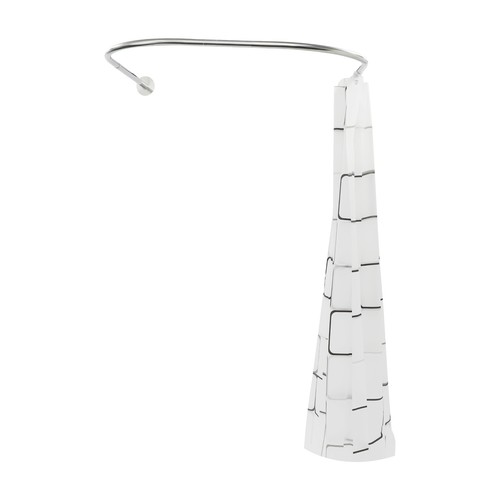 Shower curtain rail rod - shower,