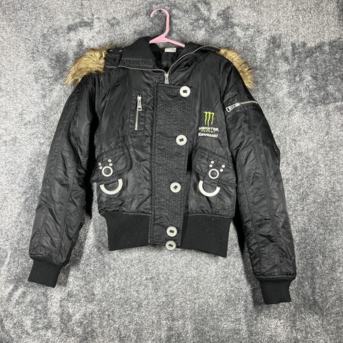 Kawasaki jacket womens black - kawasaki,