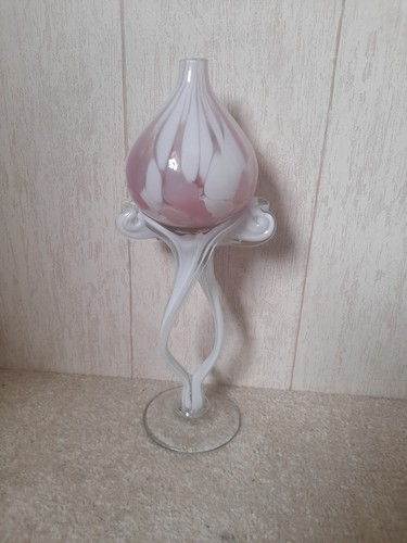 Vintage krosno pink - pink, white