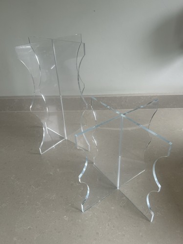 Acrylic cake stands - acrylic, 2