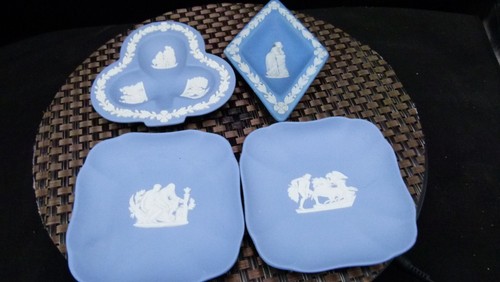 Wedgwood jasper ware trays - jasper,