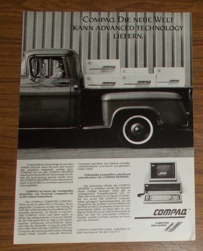 Rare advertising compaq - rare,