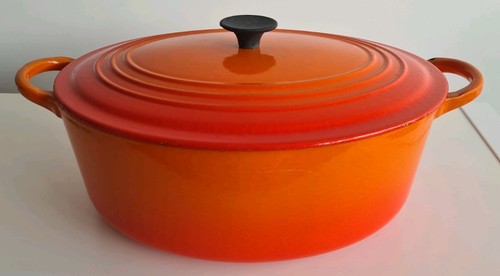 Creuset volcanic orange - le,