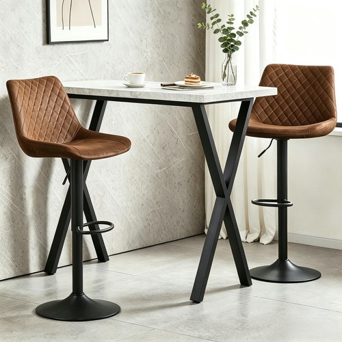 Bar table and faux - 2,