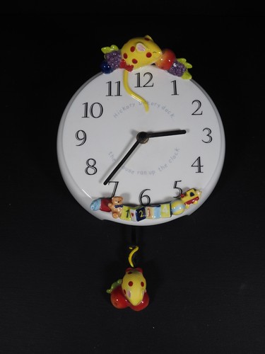 Nursery rhyme wall clock - nursery,