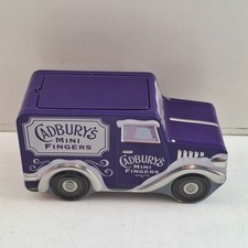 Cadbury's 2014 Mini  Fingers Vintage Style Delivery Van Biscuit Tin