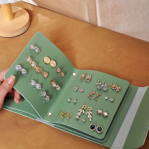 Storage book earrings - book,