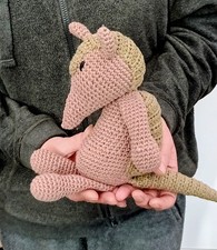 Handmade Crocheted Armadillo