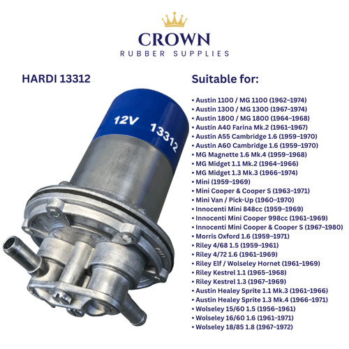 Hardi fuel pump model - -,