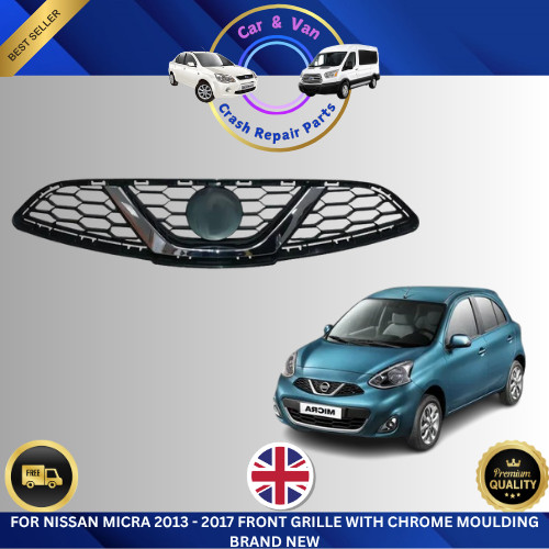 Front grille for nissan - front,