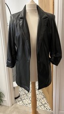 Faux Leather Jacket Women Size
