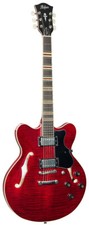 Hofner HCT Verythin - Transparent Red