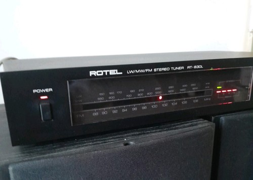 Rotel 830l black stereo - rotel,