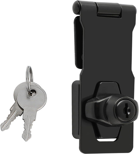 Shed lock with - 2, keys,