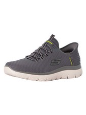 Skechers Men's Slip-ins Summits High Range Trainers, Grey