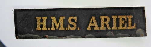 Royal navy cap tally ribbon - navy,