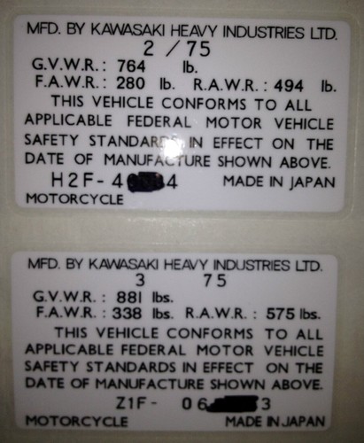 Kawasaki 900 z1a z1b - kawasaki,