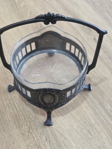 Wmf art nouveau pewter sweet - wmf,