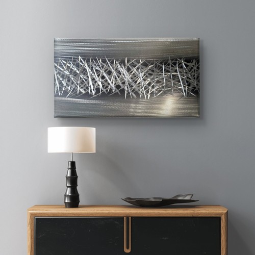 Static modern abstract metal - static.,